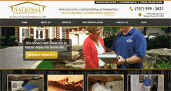 Desktop Screenshot of nationalexterminating.com